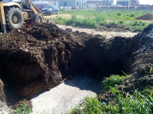 Котлован под газгольдер